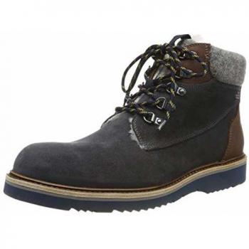 LLOYD VALE Herrenschuh, Gore-Tex Stiefel, Leder, Gummisohle, Blau