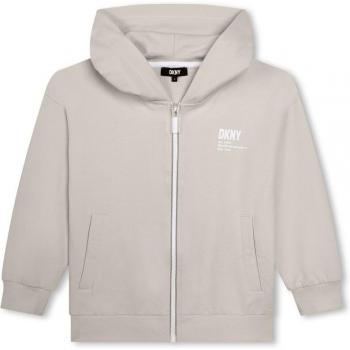 T-shirt zip DKNY D60028 gris