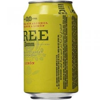 Cerveza Sin Alcohol Free Damm Limón 0.0