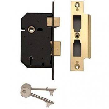 Yale 3 Lever Security Deadlock 64mm