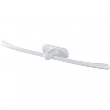 Dual-End Towel Rack No Drill Waterproof Holder for Bathroom and Laundry Room