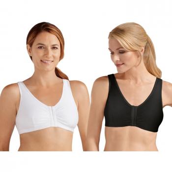 AMOENA 'Frances' Front Closure Post Surgery Bra