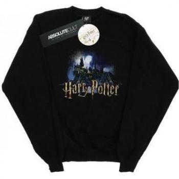Hogwarts Castle Black Sweatshirt for Women