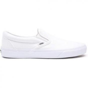 Vans Slip-On Sneakers aus Stoff VN000EYEW00 Weiß 42