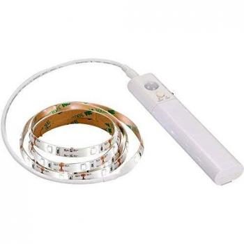 Striscia LED Velamp 1m Bianco con Biadesivo 3M