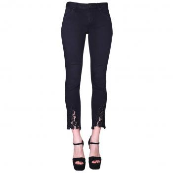 Liu‑Jo Skinny‑Jeans „Sportlich & Sinnlich“ – 5 Taschen, Spitzendetail