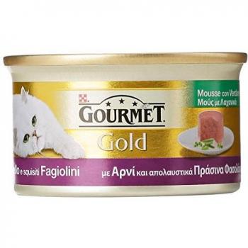 GOURMET GOLD MOUSSE AGNELLO E FAGIOLINI 85 GR