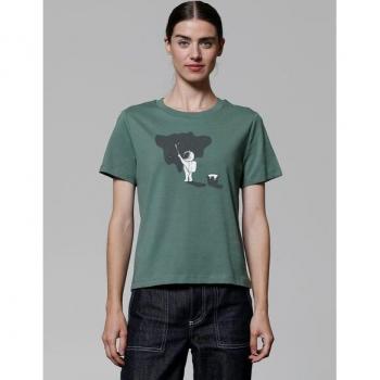 Abbigliamento Watapparel Painting Space Verde Rosa Retrò