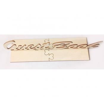 Wooden Guest Book Sign for Birthday Parties