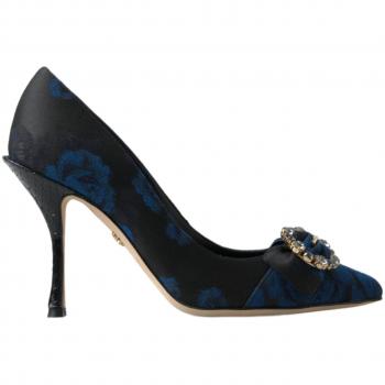 Dolce & Gabbana Floral Brocade Pointed Toe Pumps