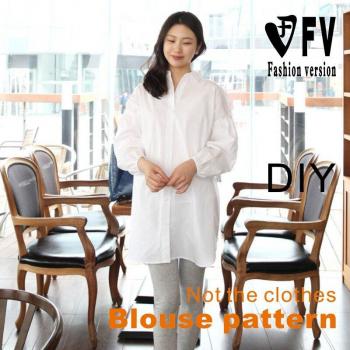 Loose Mid-Length Off-Shoulder Shirt for Ladies BCY-39