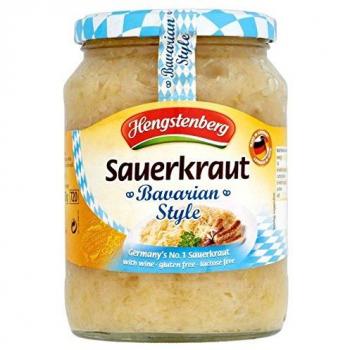 Hengstenberg 680 g Sauerkraut Chucrut – 2‑Erzeugungspaket