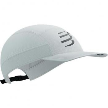 Cappellino Compressport 5 Panel Light bianco nero