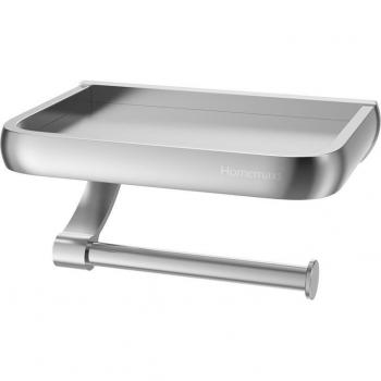 Porte-Papier Soie HOMEMAXS Murale + Étape Téléphone
