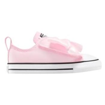 Converse Chuck Taylor All Star Bows Easy On Scarpa Low Top Rosa Bambino One Size