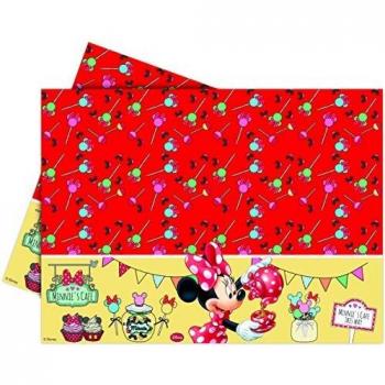 Mantel de Fiesta Minnie, Procos-82674, color beige/café/rojo