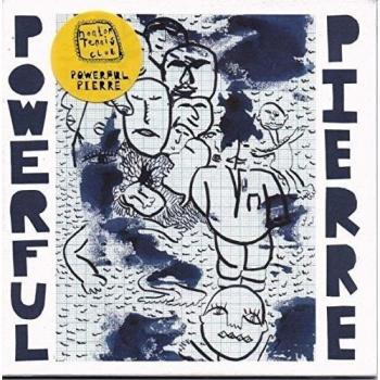 Hooton Tennis Club Powerful Pierre Blue Vinyl 2015 UK 7 vinyl HVN322