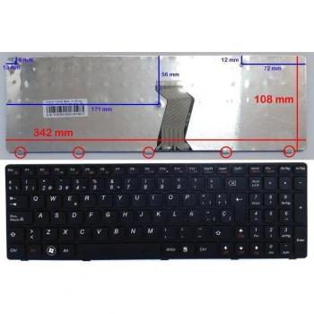 Teclado ligero IBM Lenovo – modelos G570, G575, Z560, Z565