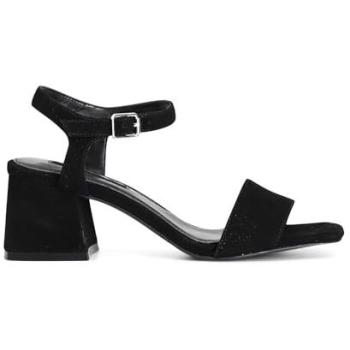 Gilda Sandali Nero 36 in Pelle Scamosciata