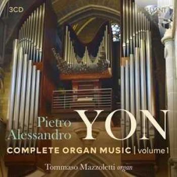 Volume 1 de l'intégrale de l'œuvre pour orgue de Yon