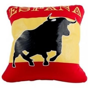Cuscino a Tema Toro Spagnolo 30 x 30 cm