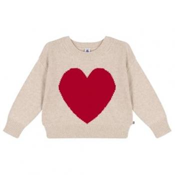 Pull enfant Petit Bateau TASMANIE Rouge 5 ans