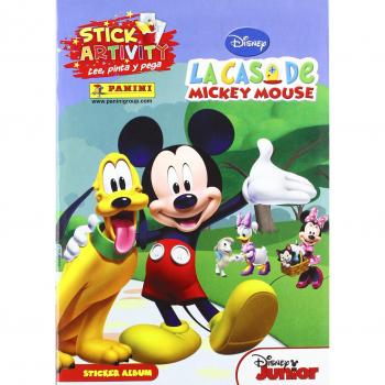 STICK ARTIVITY. LA CASA DE MICKEY MOUSE