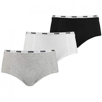 Puma Women's Mini Short Underwear Trio