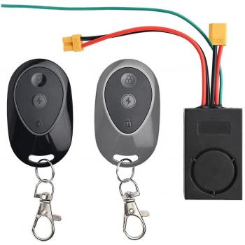 Dispositif de sécurité 1150db : antivol, alarme vibrante, télécommande pour scooter M365 noir