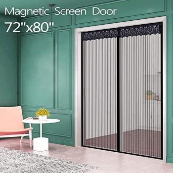 Magnetic Screen Door 72 x 80