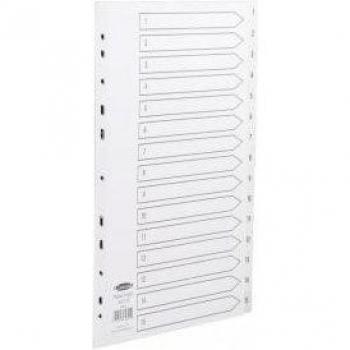 ValueX A4 1-15 White Index with 120 Micron Thickness