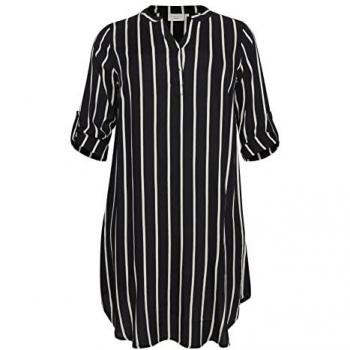 KAFFE CURVE Abito Camicia Milana Bianco