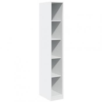 Roupeiro Branco 30x50x200 cm em Madeira