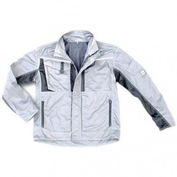 Blanco/gris chaqueta campo XL para trabajadores