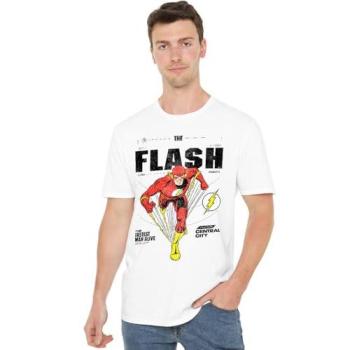 The Flash 4XL White T-Shirt – DC Comics Edition