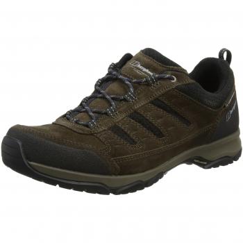 Berghaus Expeditor Active Aq Tech Shoes, Zapatillas de Senderismo Hombre, Color Marrón/Negro
