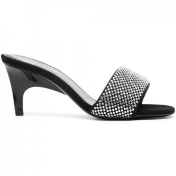 Sandale à talon aigu THE ATTICO Femme Argent 37