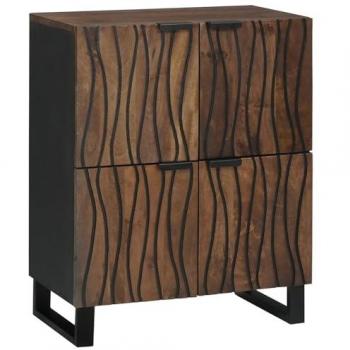 Media Organizer Cabinet, Brown, 60×33.5×75 cm (vidaXL)