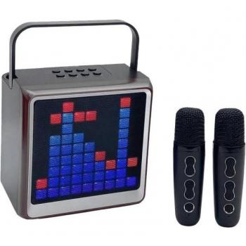 Klack Altavoz Karaoke Bluetooth Portátil con Leds RGB Original