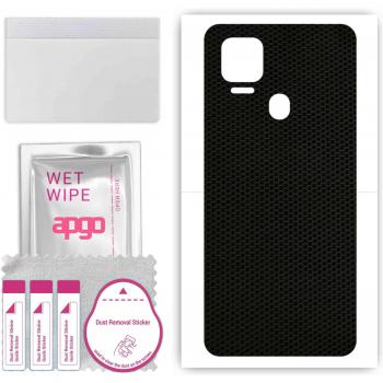Película Protectora Trasera ZTE Blade V2020 – Foil y Vinilo – Patrón Matrix