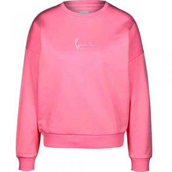Set di Maglia Karl Kani Signature Crew Rosa e Bianco
