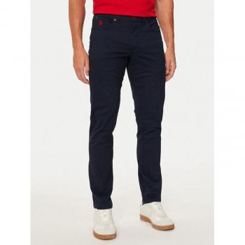 U.S. Polo Assn. Blue Core 5-Pocket Herrenstoffhose – Klassischer Bürolook