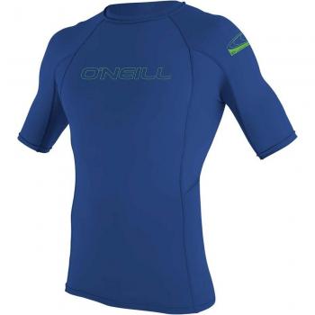 Rash Guard O'Neill Youth Manica Corta Blu Cobalto 8 Anni