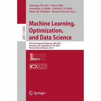 Machine Learning Optimization and Data Science