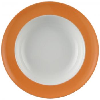 Thomas Orange Sunny Day Dishwasher‑Proof Soup Plate