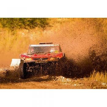 Fotografie PM: CALVENDO Premium Leinwand 45 cm × 30 cm – Citroën Buggy Rallye Raid im Querformat