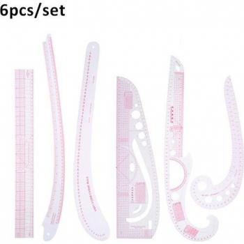 Règle de coupe métrique 13 pièces