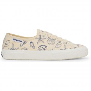 White Seaside Cotton Trainers – Superga 3750