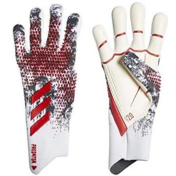 Adidas Predator 20 Pro Torwart Handschuhe (Weiß/Rot) Größe 10,5