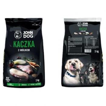 John Dog Pienso Premium Adulto Pato Conejo 3 Kg